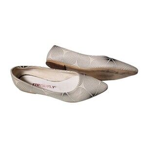 Streetfly Flats Size EU 36 Artsy Boho Geometric Pattern